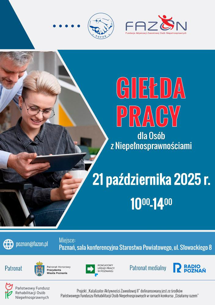 Gie da Pracy Dla Os b Z Niepe nosprawno ciami Miejski O rodek Pomocy 