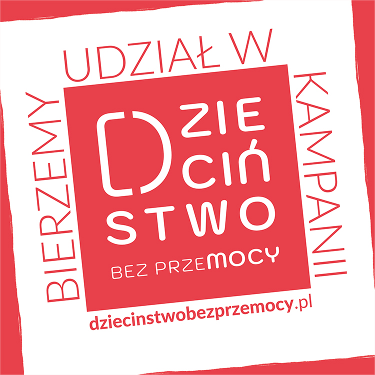 Dzieciństwo bez Przemocy - logo kampani