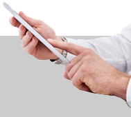 palec uruchamia tablet