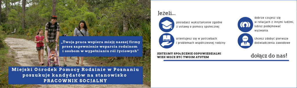 baner poszukiwany pracownik socjalny