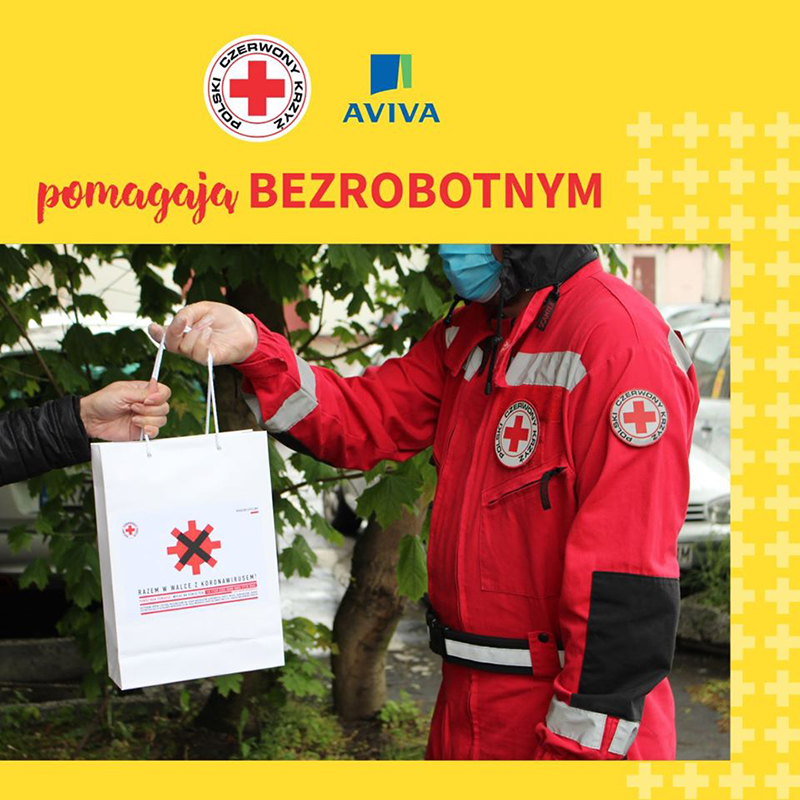 ulotka propagujca akcję pomagaja bezrobotnym