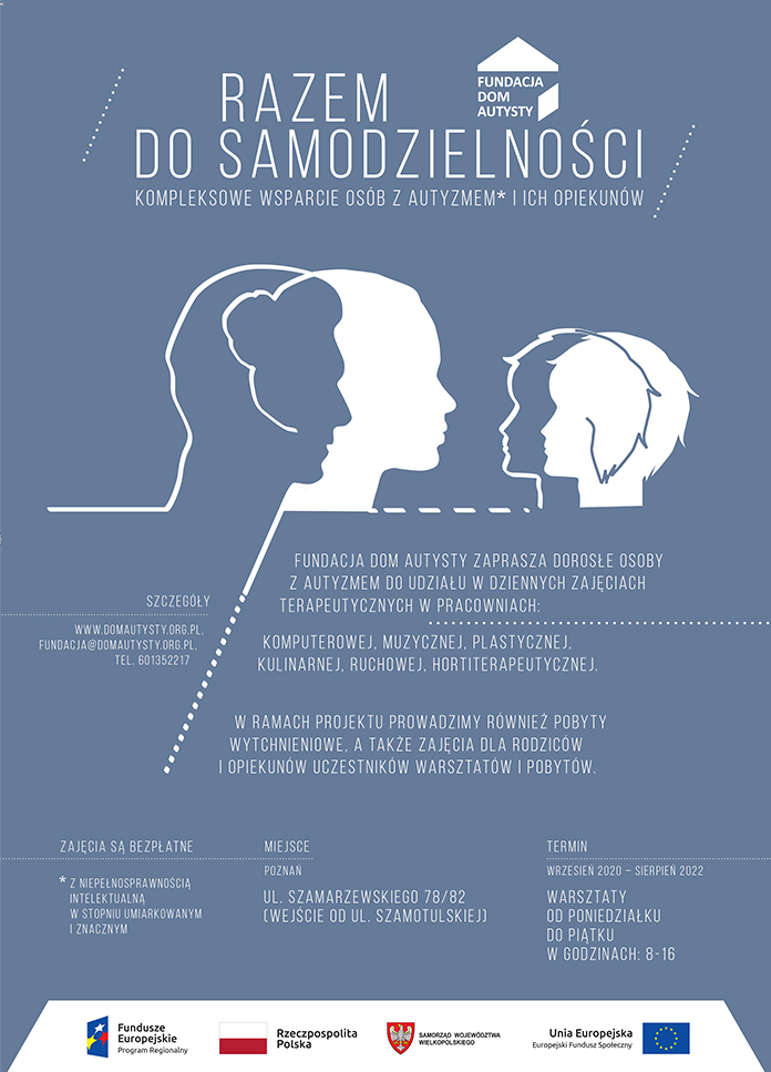 Plakat razem do samodzielności