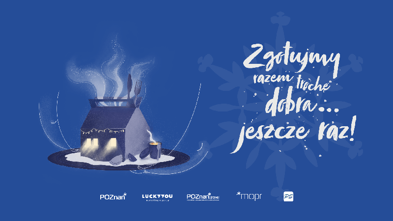 Plakacik akcji Zgotujmy razem troche dobra jeszcze raz