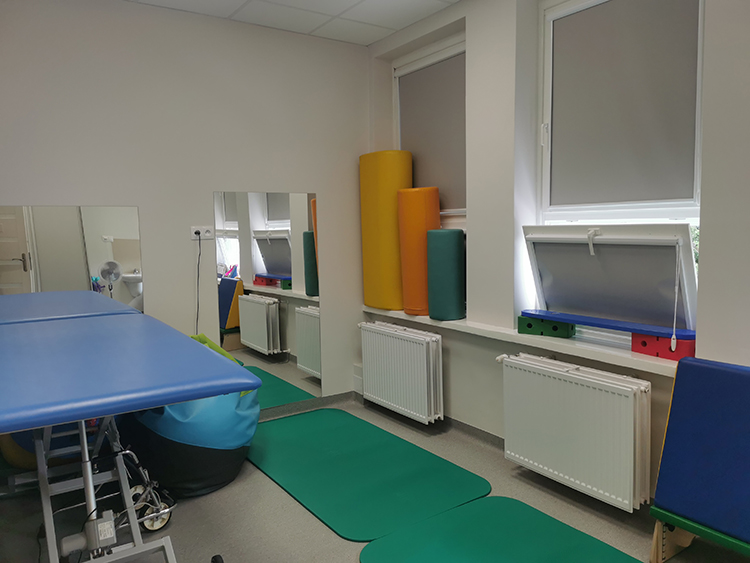 Pomieszczenia nowej siedziby ośrodka