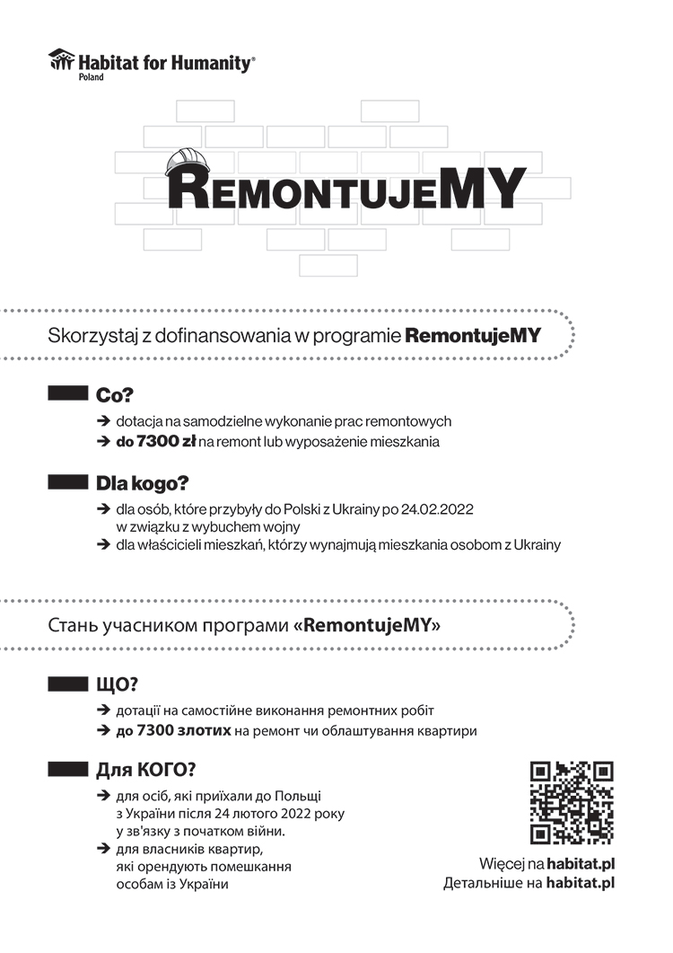 ulotka programu RemontujemY