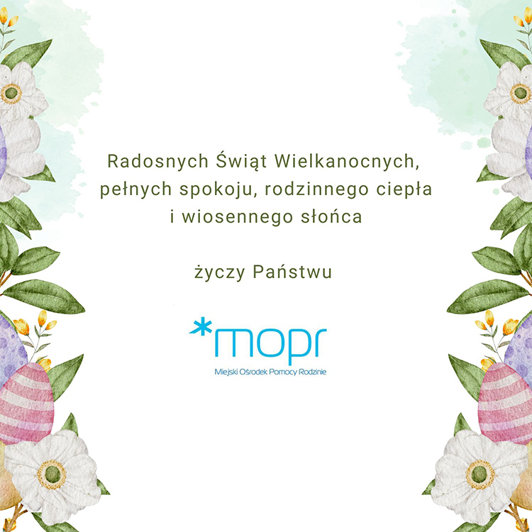 Kartka z życzeniami wielkanocnymi
